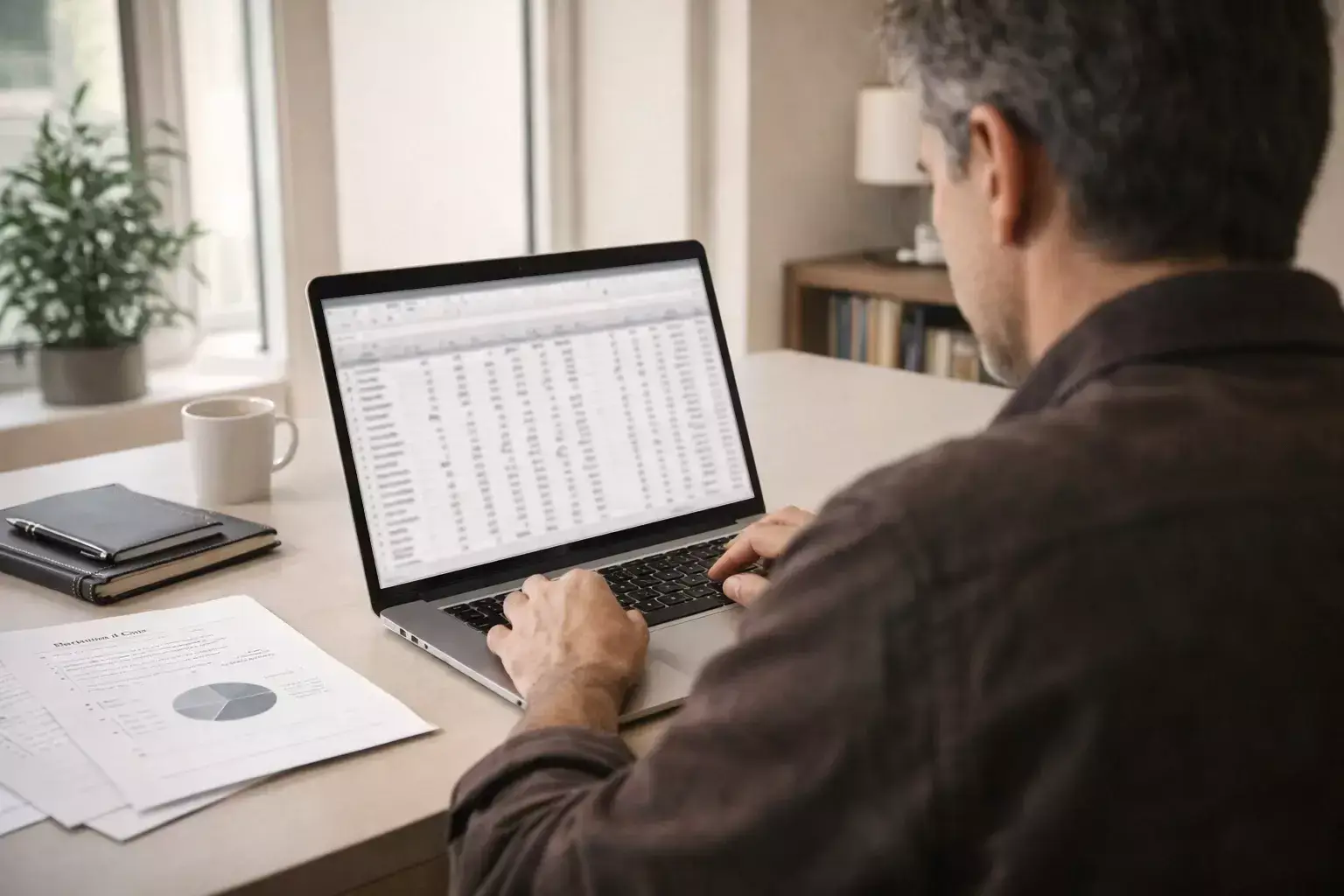 Esempio visivo di calcolo con la formula di Kelly su carta